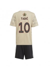 Ajax Dusan Tadic #10 Babyklær Tredje Fotballdrakt til barn 2022-23 Korte ermer (+ Korte bukser)